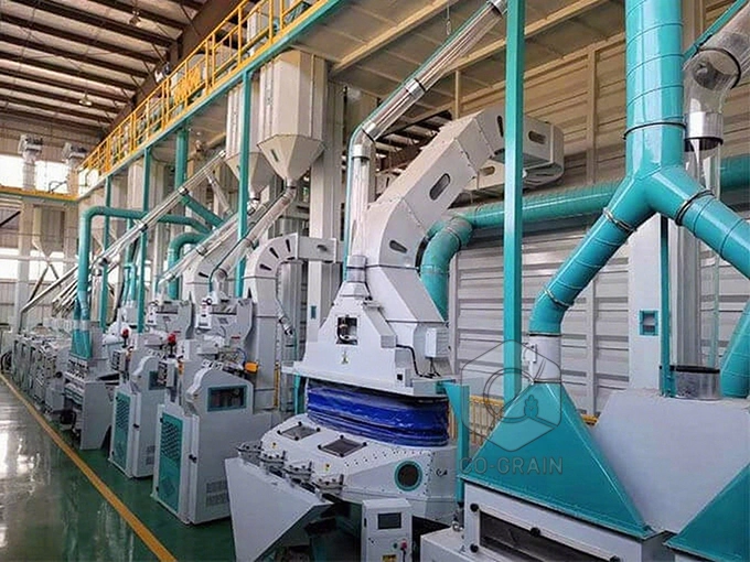 200t big complete rice mill machine