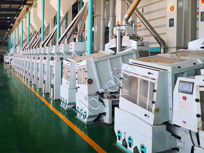 200t big rice mill machines manufacturer