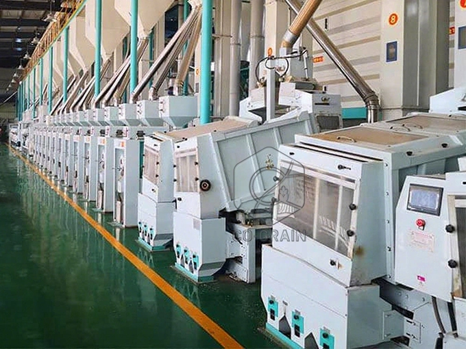 200t big rice mill machines manufacturer