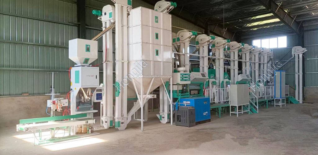 30ton per day complete rice mill machine new design for sale