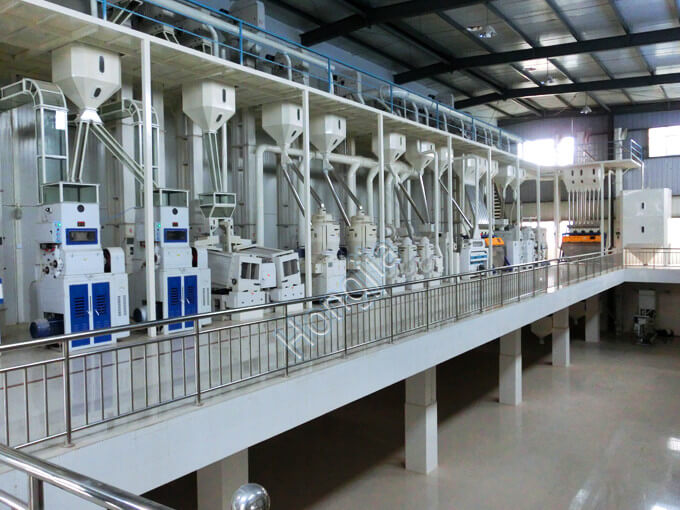 500T D Complete Rice Mill Machinery Rice Processing Machine for Sale
