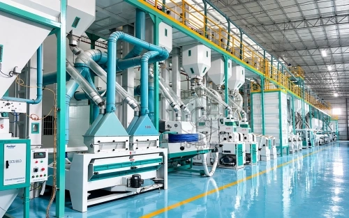 Rice processing plant engineering